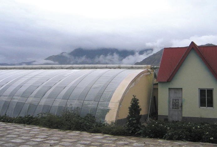 日光溫室外景