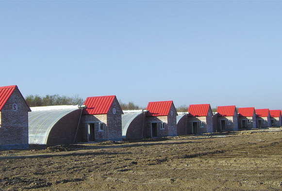 日光溫室外景